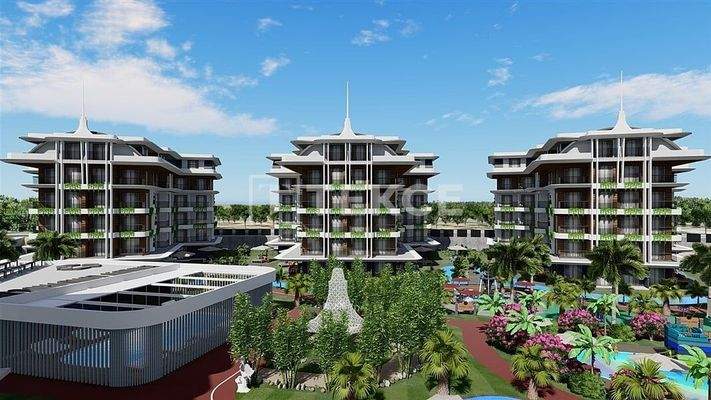 Luxury Apartments for Sale in Oba Alanya with Hotel Concept