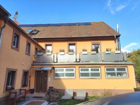 Balkon Hauptgebäude Südseite