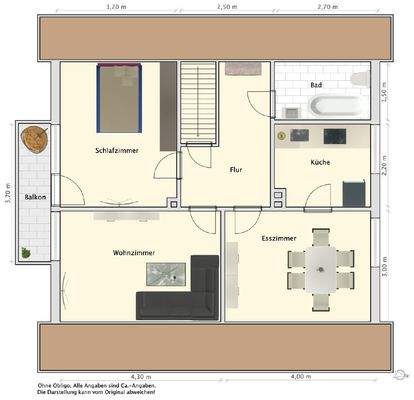 Grundriss Dachgeschoss