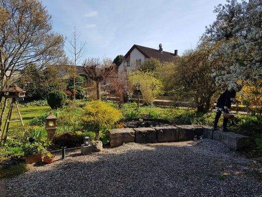 Garten Ansicht von Terasse