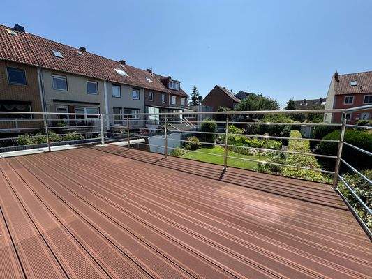 Terrasse am Wohnzimmer