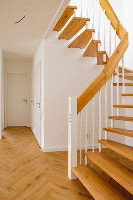 Treppe - Blick zu den Schlafzimmern