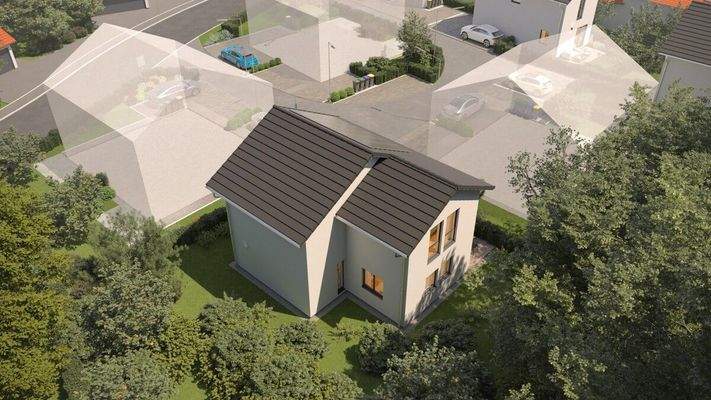 Großzügiger Gartenbereich