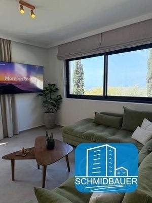 Kreta, Listaros: Moderne Villa mit Meer- und Bergblick, Gästewohnung und Pool zu verkaufen