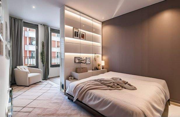 Schlafzimmer KI-generiert