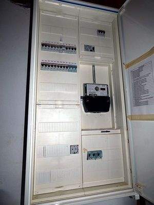 Stromzähler und Sicherungskasten