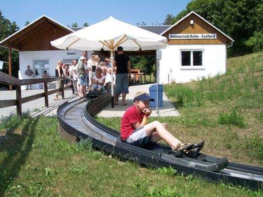 Tourismus am Ort Sommerrodelbahn