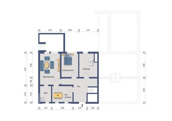 Grundriss Kellergeschoss