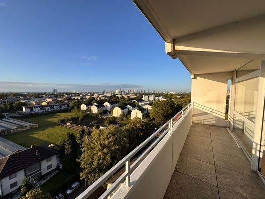 Balkon mit Ausblick