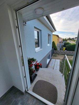 Blick aus Haustür OG