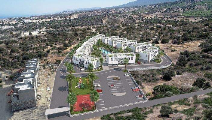 Panoramic Seaview Apartments in North Cyprus, Girne