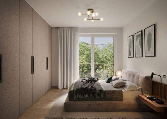 Schlafzimmer Kurpark Bad Cannstatt