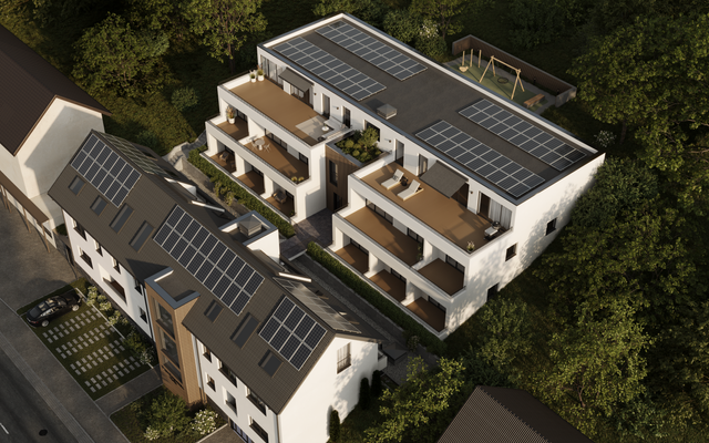 Gesamtansicht von oben