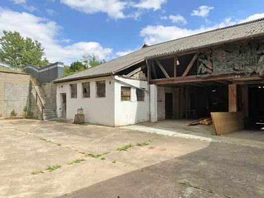 Nebengebäude von hinten