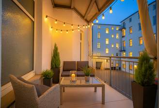 Vorschlag Balkongestaltung (KI)