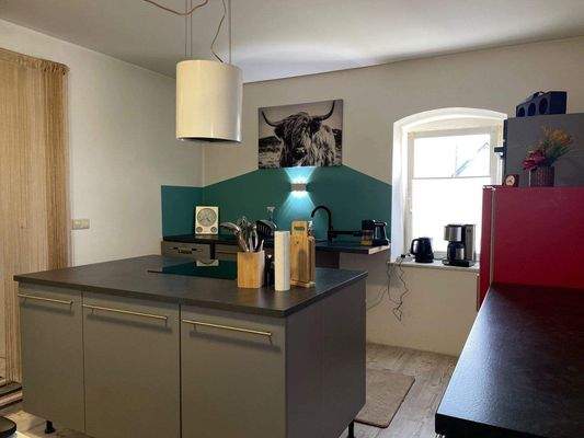 moderne Einbauküche (auf Wunsch)