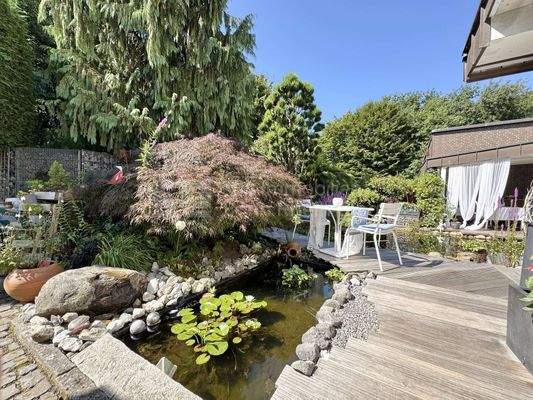 Morgenecke am zweiten Teich