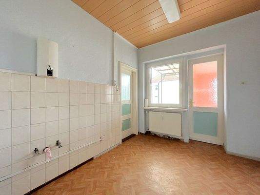 Küche im Obergeschoss