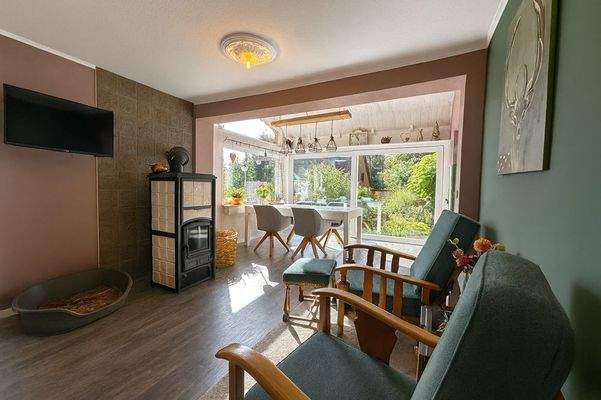 Offenes Wohn- und Esszimmer