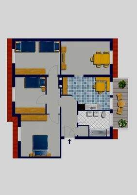 DU_Hasendong_4_Zimmer Beispiel