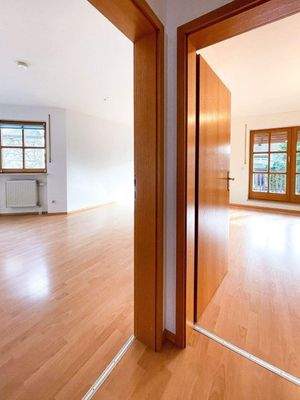 Insgesamt drei Schlafzimmer im OG 