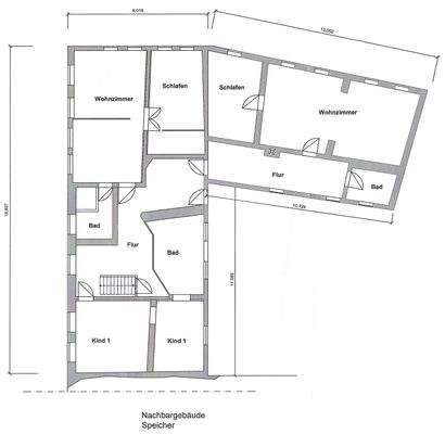 Grundriss Chüdenstraße 2, OG