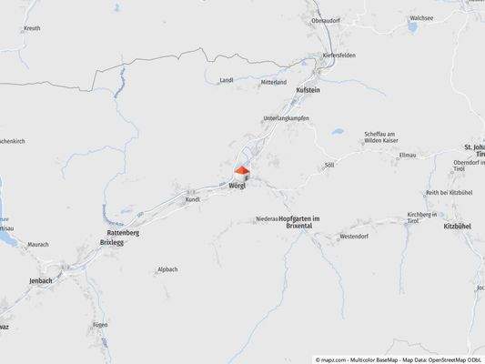 Geolyzer Kartenausschnitt
