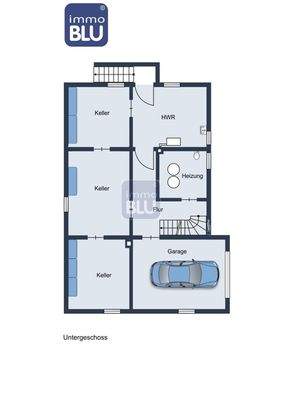 Grundriss Untergeschoss