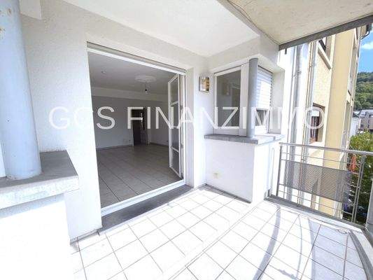 Balkon vom Wohnzimmer