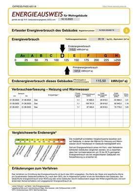 Energieausweis Fellensiekstraße Foto