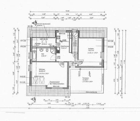 Grundriss Obergeschoss
