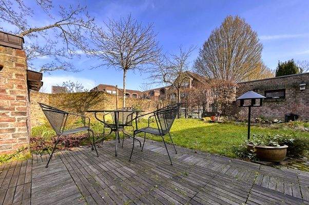 Garten nahezu uneinsehbar