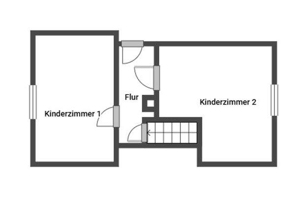 Grundriss Skizze 1.OG