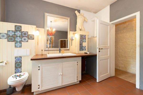 Das charmante Badezimmer 