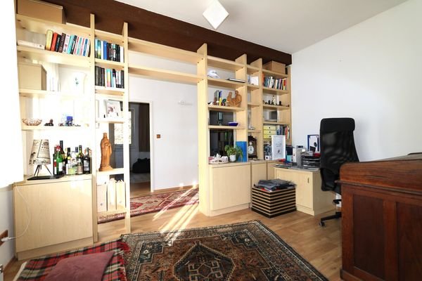 Bürobereich auf der Galerie