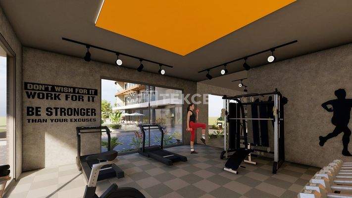 Apartments in a Complex Surrounded by Nature in Alanya Antalya