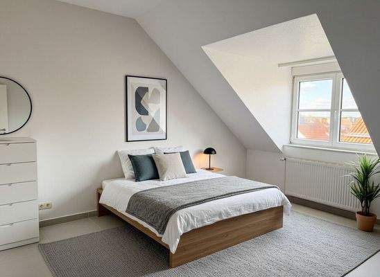 Beispiel Möblierung Ansicht 2Schlafzimmer