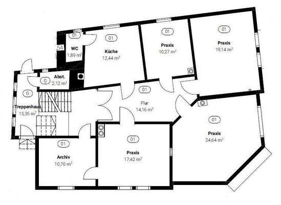 Grundriss Erdgeschoss