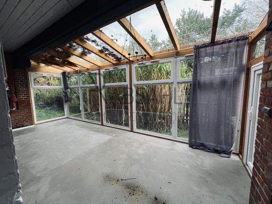 Überdachte Terrasse