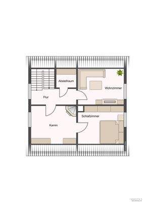 Grundriss Dachgeschoss