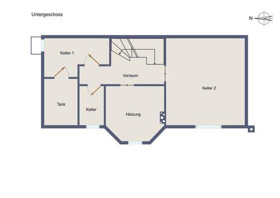 Grundriss-Illustration UG