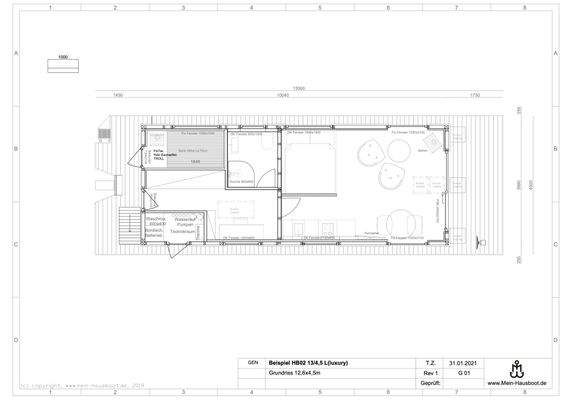 Grundriss / Individuell gestalt und anpassbar