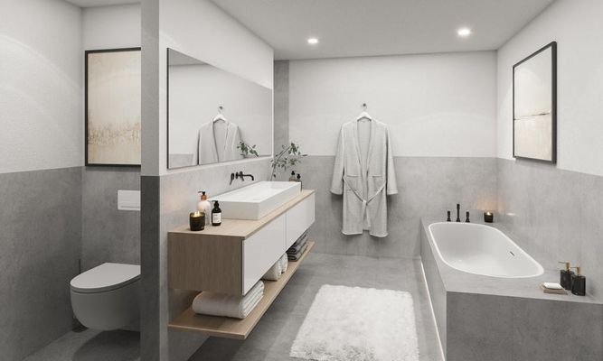 Badezimmer 
