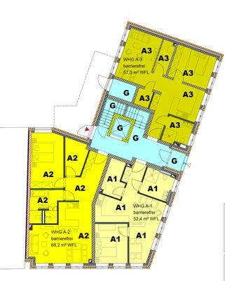 Grundriss EG - Haus A
