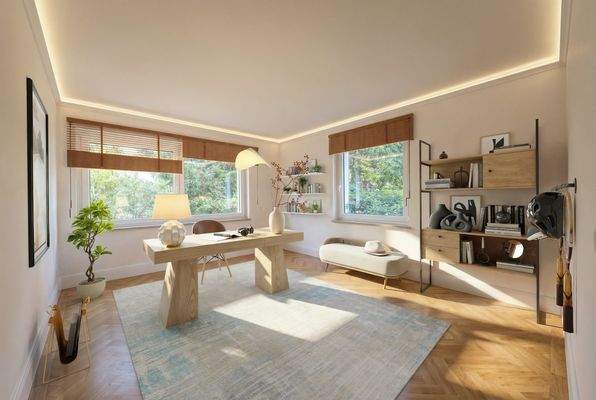 Arbeitszimmer (EG Einrichtungsbeispiel)