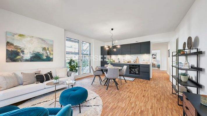 Wohnküche Musterwohnung