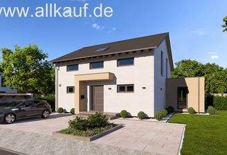 Hausansicht Satteldach