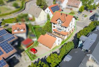 Mehrfamilienhaus von oben