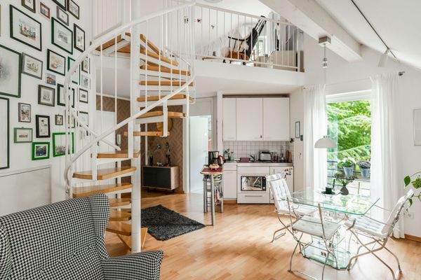 Wohnbereich mit Küche