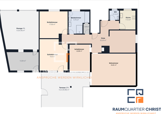 Grundriss Erdgeschoss